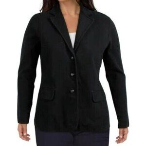 LAUREN RALPH LAUREN KNIT OFFICE BLAZER STYLE JACKET SIZE XS
